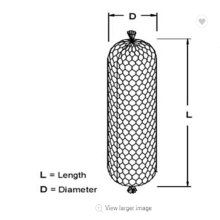 Sack Gabion Mesh Hexagonal Wire Netting